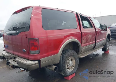 2005 Ford Excursion Eddie Bauer from USA, damaged, VIN 1FMSU45P75ED12851